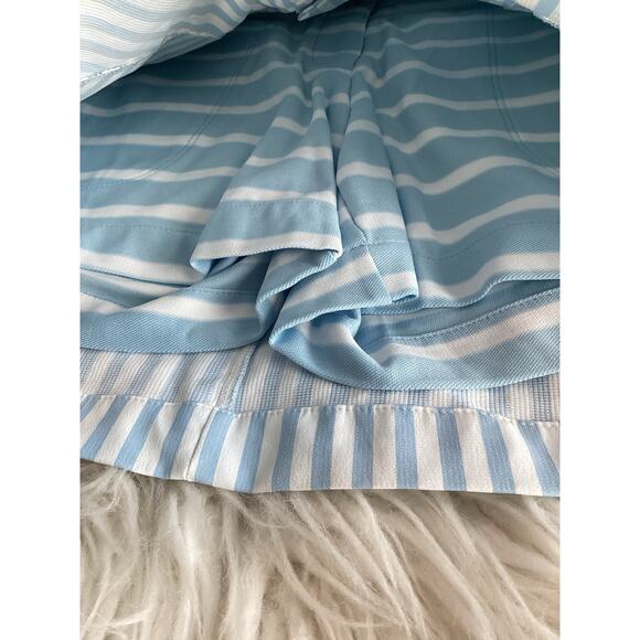 Nike Women's Golf Tour Performance Striped Skort 2 Piece White Blue Size 6 - Picture 4 of 10